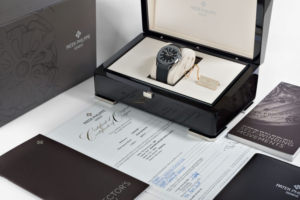 Patek Philippe - Aquanaut, uno de los icónicos modelos de la firma. 