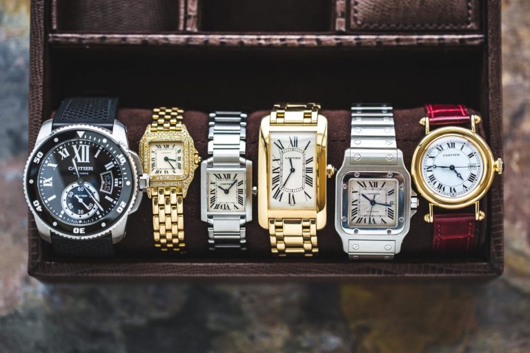 Colección de relojes Cartier