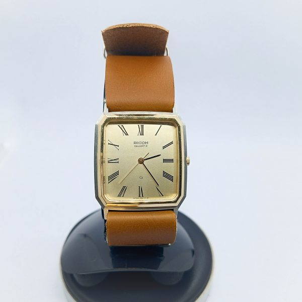 Reloj Retro Japones - Ricoh Quartz - New Old Stock - 80s