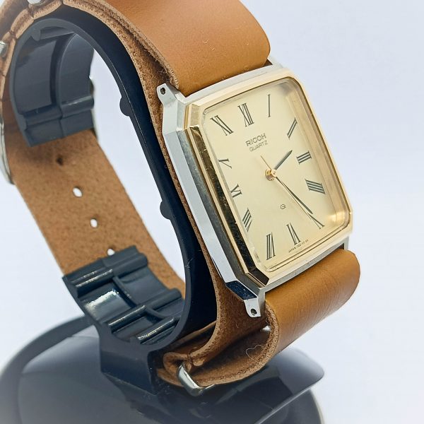 Reloj Retro Japones - Ricoh Quartz - New Old Stock - 80s