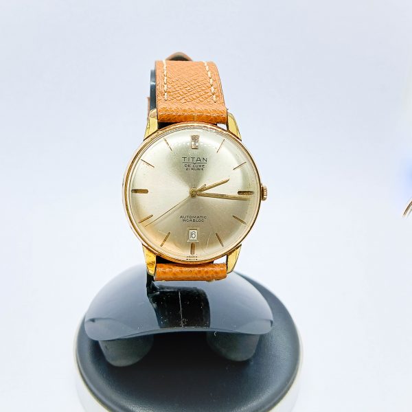 Reloj Vintage Indio -  Titan De Luxe – Automático Años 70