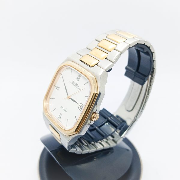 Reloj Retro Japonés - Seiko Session - Bicolor - Quarzt Hig Standar Version - 80s