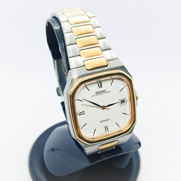 Reloj Retro Japonés - Seiko Session - Bicolor - Quarzt Hig Standar Version - 80s