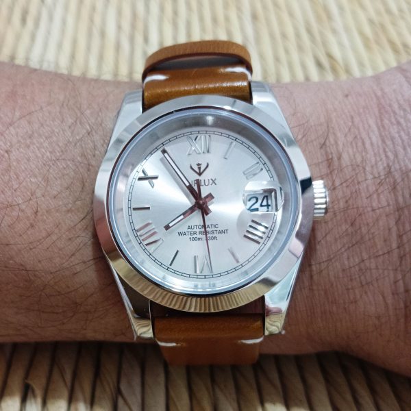 Reloj Urlux Originals - Mission One Silver - Automático Nh35 - Edición limitada (1 unidad)